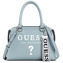 Жіноча сумка саквояж GUESS блакитна (190231388210): Стать жіночий