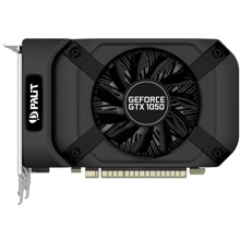 Видеокарта Palit GeForce GTX1050 Ti 4096Mb StormX (NE5105T018G1-1070F): Объем памяти, Гб 4