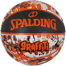 Мяч для игры Spalding Graffitti Ball баскетбольный Оранжевый Уни 7 (84376Z): Вид Баскетбольные