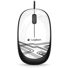 Мышь Logitech M105 White (910-002941): Интерфейс подключения проводная USB