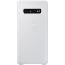 Чехол для телефонов Samsung Leather Cover White (EF-VG975LWEGRU) for Samsung G975 Galaxy S10+: Совместимость Samsung G975 Galaxy S10+
