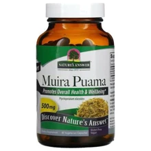 Nature's Answer Muira Puama Муира-пуама 500 мг 90 капсул: Форма выпуска Капсулы