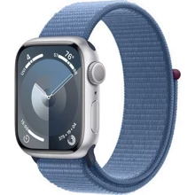 Apple Watch Series 9 41mm GPS Silver Aluminum Case with Winter Blue Sport Loop (MR923) Apple Watch Series 9 41mm GPS Silver Aluminum Case with Winter Blue Sport Loop (MR923)
