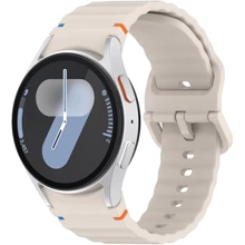 BeCover Strap Ribbed Tape Cream for Samsung Galaxy Watch (20mm) 4 40mm-44mm/5 40-44mm/6 40-44mm/7 40-44mm (712039): Цвет бежевый