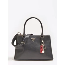Женская сумка тоут Guess Becca Status Satchel черная (HWVG7742060-BLA): Пол Женский