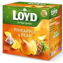Чай Loyd фруктовый Pineapple and Pear ананас и груша 20х2 г (3103574): undefined undefined