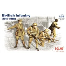 Набор фигурок ICM Британская пехота (1917-1918) (ICM35301): Производитель ICM