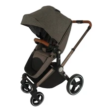 Коляска универсальная Viga Toys Welldon 2 в 1 (серый) (WD007-2): Тип коляски универсальная коляска (2-в-1)