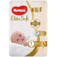 Подгузники Huggies Elite Soft 1 Jumbo 50 шт.: Тип Подгузники