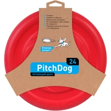 Игровая тарелка для апортировки Collar PitchDog 24 см, Розовый: Производитель Collar