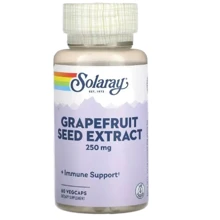 Solaray Grapefruit Seed Extract Экстракт семян грейпфрута 250 мг 60 вегетарианских капсул: Форма выпуска Капсулы