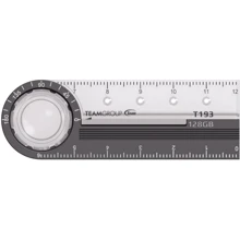 USB-флешка Team 128GB T193 Nickel USB 3.2 Black (TT193128GF01): Стандарт USB USB 3.2