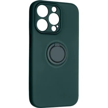 Чехол для iPhone ArmorStandart Icon Ring Dark Green for iPhone 14 Pro (ARM68713): Цвет зеленый