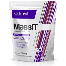 Гейнер OstroVit MassIT 3400 g /34 servings/ Chocolate: Пол Унисекс