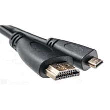 Кабель и переходник PowerPlant HDMI A to HDMI D (micro), 0.5m (KD00AS1241): Тип кабель