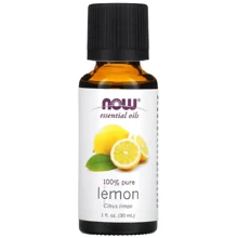 Now Foods Essential Oils Lemon Лимонное масло 30 ml: Назначение Расслабление, Для массажа, Ароматизация