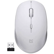 Мишка Defender Auris MB-027 White (52028): інтерфейс підключення Wireless