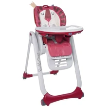 Стульчик для кормления Chicco Polly 2Start Lion: Тип классический стульчик