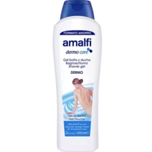 Amalfi Dermo гель для душа + пена для ванны 1.25 л: Назначение Увлажнение, Питание, Очищение, Антибактериальное