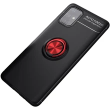Чехол для телефонов TPU Case TPU PC Deen ColorRing Magnetic Holder Black/Red for Samsung M317 Galaxy M31s: Совместимость Samsung M317 Galaxy M31s