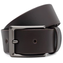 Чоловічий ремінь Borsa Leather коричневий (125vfx81-brown): Стать Мужской
