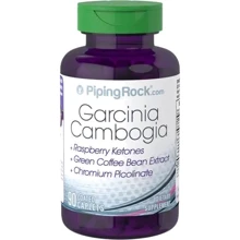 Piping Rock Garcinia Cambogia 500 mg /Raspberry Ketones & Green Coffee 90 Coated Caplets Гарциния камбоджийская 500 мг с кетонами малины и зеленым кофе: Производитель Piping Rock