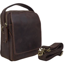 Чоловіча сумка Buffalo Bags через плече коричнева (SHIM6050C-brown): Стать Мужской