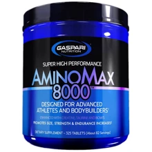 Аминокислота для спорта Gaspari Nutrition Aminomax 8000 325 tablets: Вкус Без вкуса