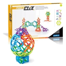 Конструктор Guidecraft PowerClix Organics, 100 деталей (G9433): Количество деталей, шт. 100