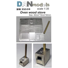 Модель DAN models в масштабе 1/35: Печь буржуйка с варочной панелью: Производитель DAN models