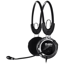 Наушники SVEN AP-525MV Black: Тип конструкции накладные