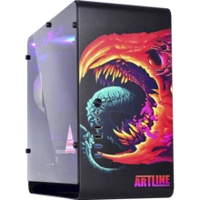 Корпус QUBE Eagle Hyper Beast Printed (QBX3M_WBNU3PHB): Форм-фактор материнської плати MicroATX/Mini-ITX