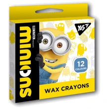 Віскові олівці YES 12 шт Minions (590140): Тип Восковые