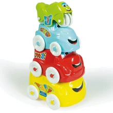Іграшка-пірамідка Clementoni Fun Vehicles (17111): Тип пірамідка