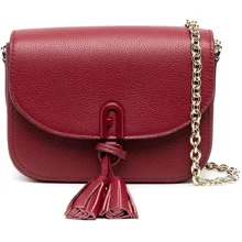 Женская сумка кросс боди Furla 1927 Tassel Mini Crossbody бордовая (WB00119): Пол Женский