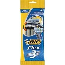 BIC Flex3 Станки для бритья без сменных картриджей 4 шт.: Вид Бритвенные станки