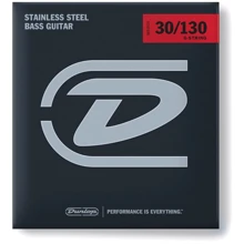 Струна для гитар Набор струн DUNLOP DBS30130 Stainless Steel Medium 6-String (30-130): Тип Комплект струн