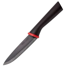 Ніж універсальний керамічний Tefal Ingenio Ceramic Black 13 см (K1520514): Лезо Камни из карбида и керамики