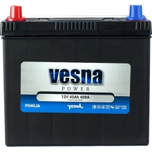Vesna 6СТ-45 Аз Japan (415 745): Ємність, Ач 45