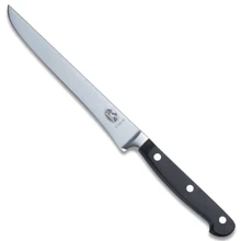 Кухонний ніж Victorinox Forged Boning German Type 15см чорний (7.7153.15): Лезо Нержавеющая сталь