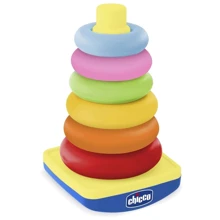 Іграшка-пірамідка Chicco Вежа 2в1 (12155.00): Тип пирамидка