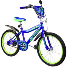 Велосипед дитячий 2-х колісний 20 "192025 Like2bike Active, синій: Діаметр коліс, дюймів 20
