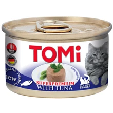 Влажный корм Набор TOMi Tuna для котов тунец мусс 5х85 г (58015): Тип Влажный корм