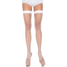 Чулки в сеточку Leg Avenue OS White: Для кого Для женщин