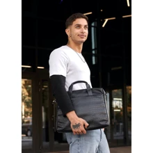 Конференц-сумка Sambag черная (51211070): Пол Унисекс