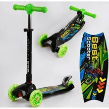 Самокат триколісний Best Scooter MAXI L-8574: Кількість коліс 3