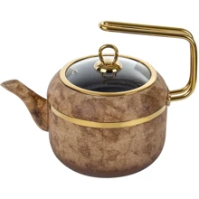 Чайник Brioni Ti̇ger Eye Gold Ri̇ng 2.5 л (764-027): Объем, л 2.5
