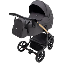 Коляска 2 в 1 Bair Onyx Soft OS-747 черный (680957): Тип коляски Универсальная коляска (2-в-1)