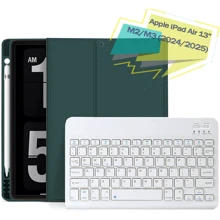 Аксесуар для iPad BeCover Case Smart Keyboard Dark Green для iPad Air 13 (2024/2025) (711455): Колір зеленый