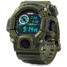 Наручний годинник Skmei 1019 Army Green: Стиль спортивний